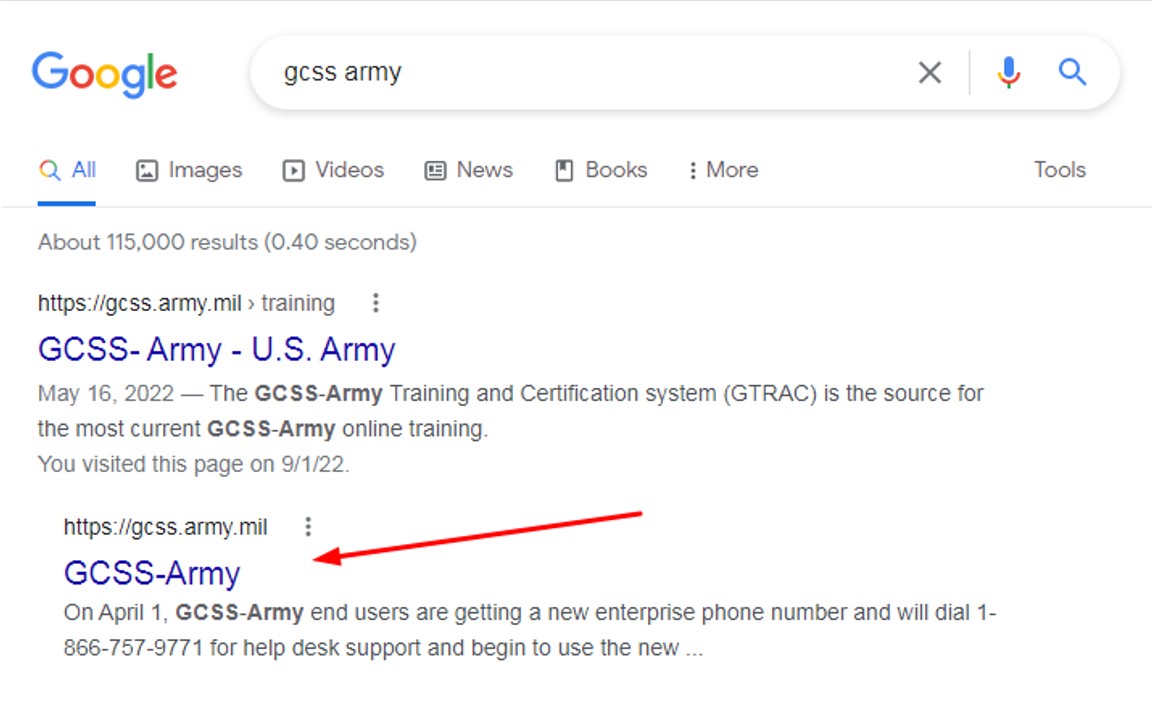 How to Login GCSS Army - GCSS Army Login 01