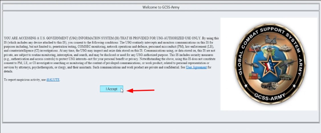 How to Login GCSS Army - GCSS Army Login 06